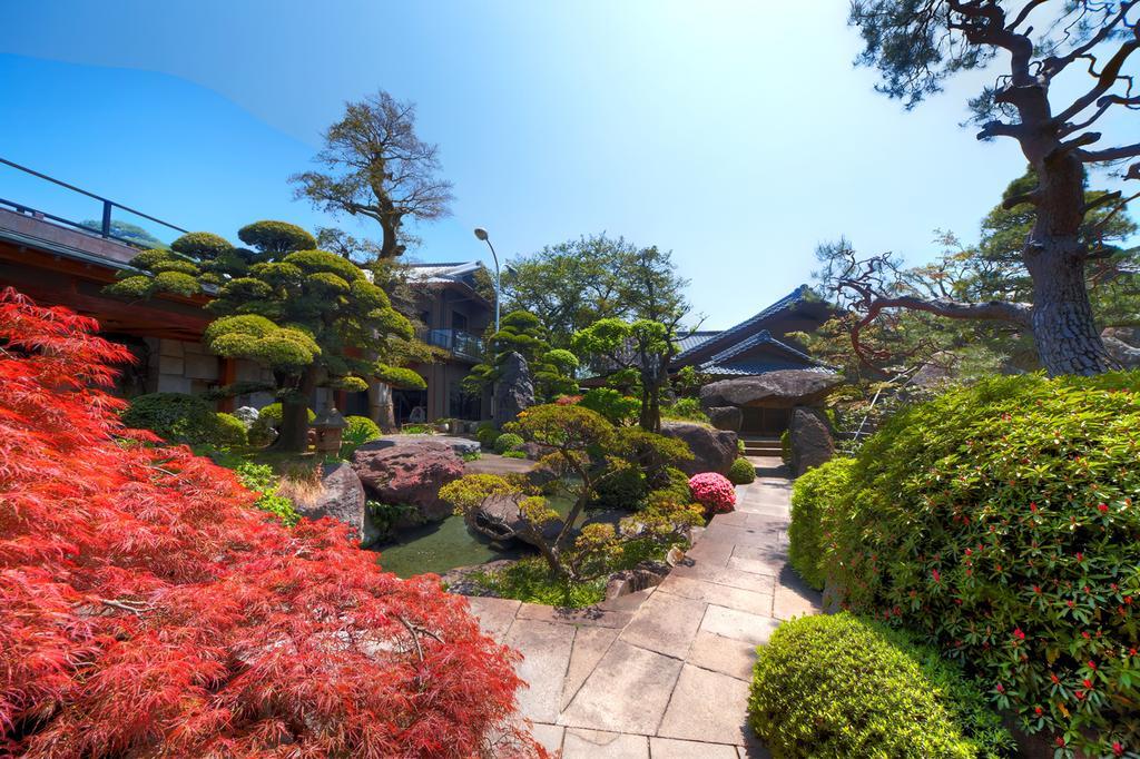 Beautiful Japanese Garden Kagetsu Otel Fuefuki Dış mekan fotoğraf